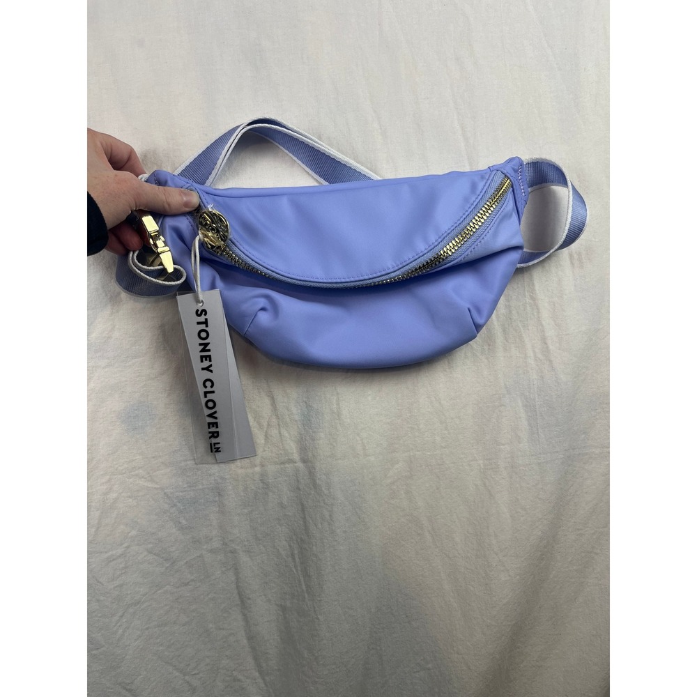 Stoney Clover Lane Periwinkle Blue Nylon Belt Bag Fanny Pack‎ SCL-SBWB-001 NWT